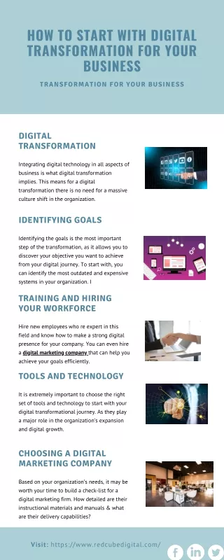 how to start with digital transformation for your