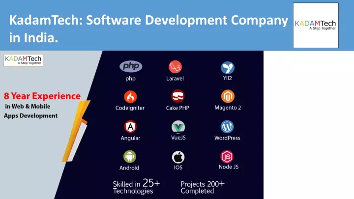 kadamtech software development company in india