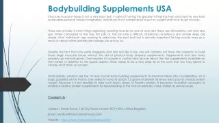 bodybuilding supplements usa