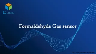 Formaldehyde sensor