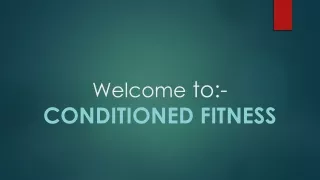welcome to