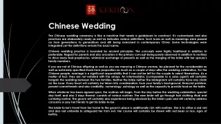 chinese wedding