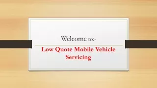 welcome to