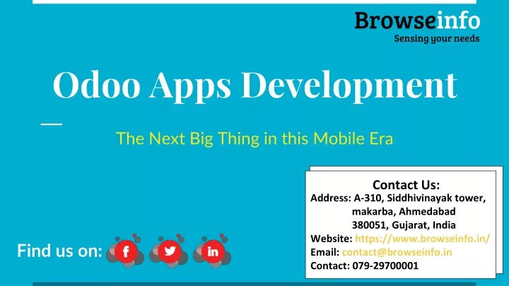 odoo apps development