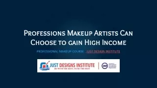 Building Career As A Makeup Professional