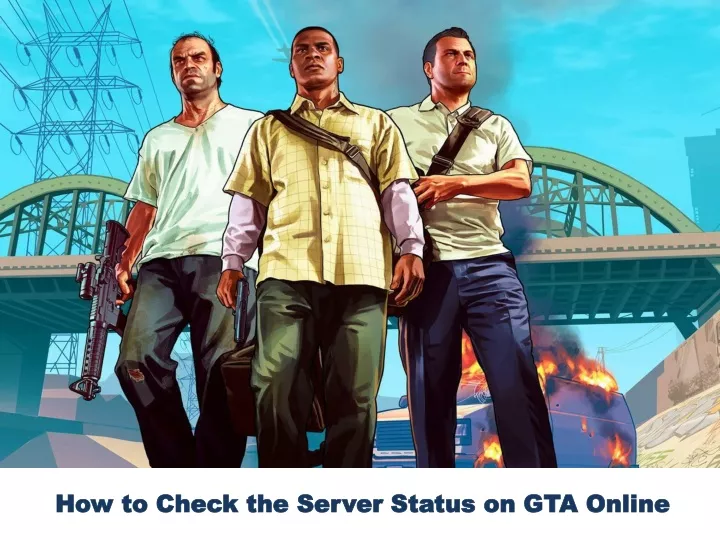 how to check the server status on gta online