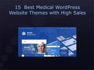 15 Best Medical WordPress Themes with High Sales