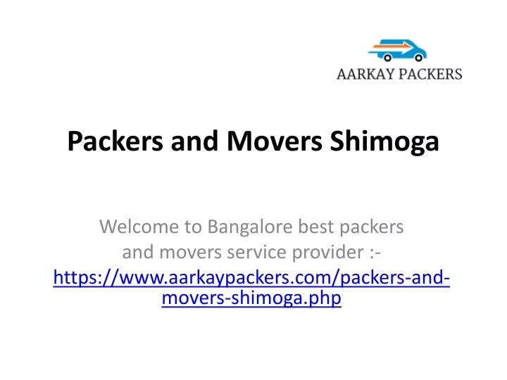 packers and movers shimoga