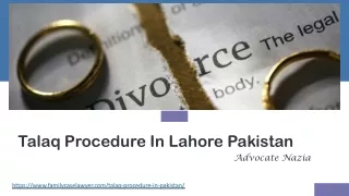 Aid Your Legal Right By Knowing Talaq Procedure In Pakistan