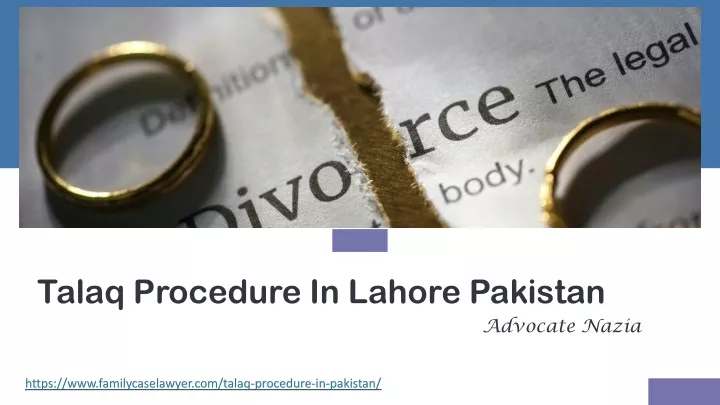 talaq procedure in lahore pakistan