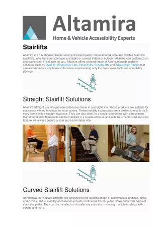 stairlifts