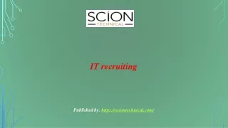 IT recruiting