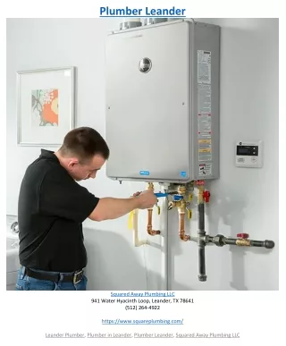 plumber leander