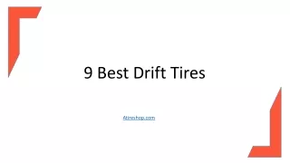 9 Best Drift Tires