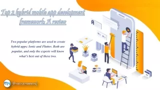 top 2 hybrid mobile app development framework