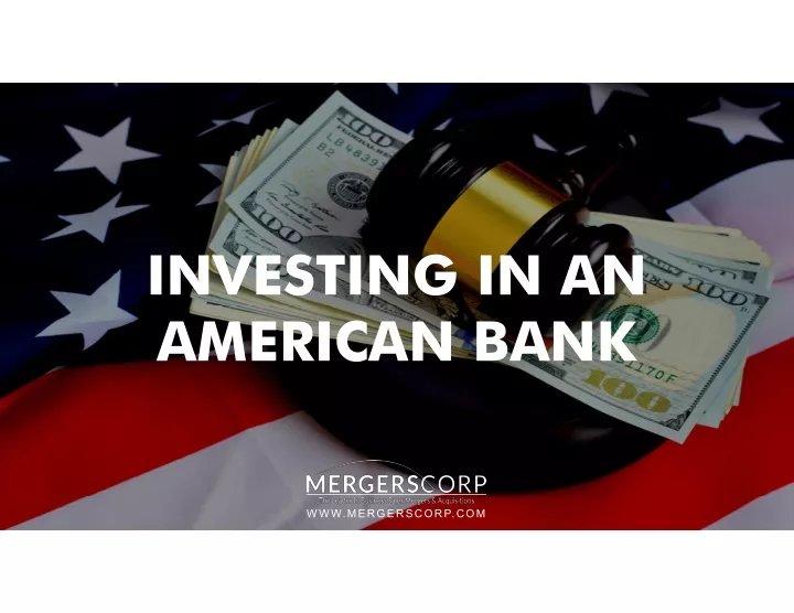 investing in an american bank