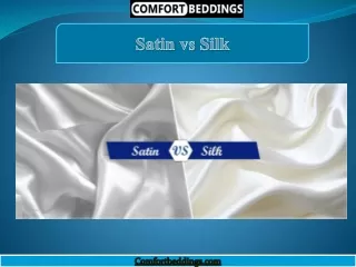 Satin vs Silk