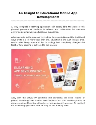 PPT - Mobile Educational App Development in UAE PowerPoint Presentation ...