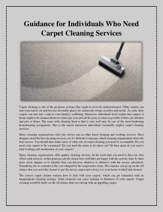 Commercial Cleaning Service