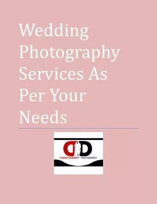 Wedding Photography Services Orlando
