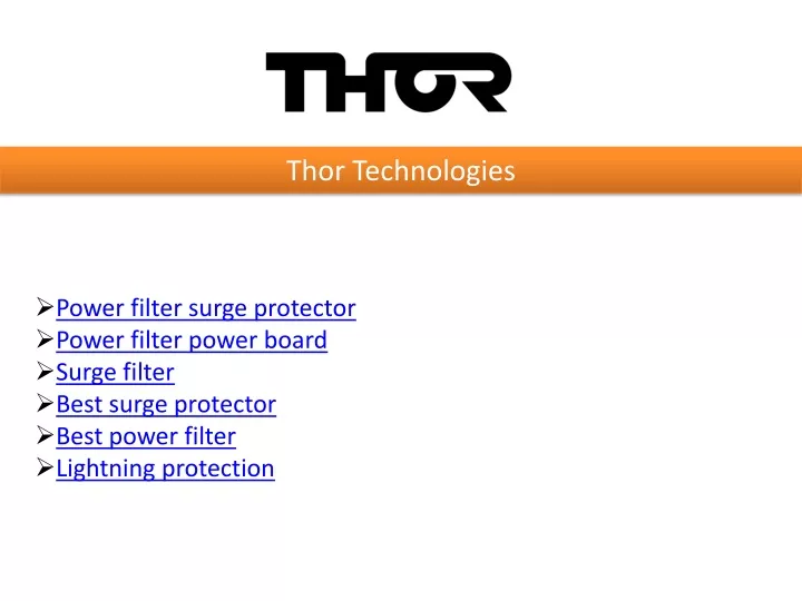 thor technologies