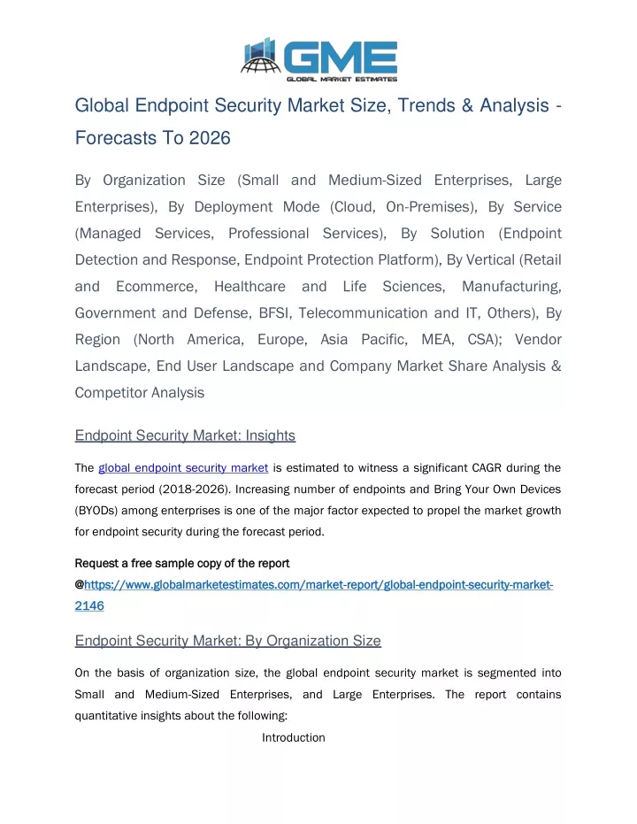 global endpoint security market size trends