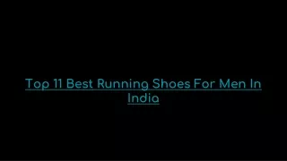 Best Sports running shoes for men in India