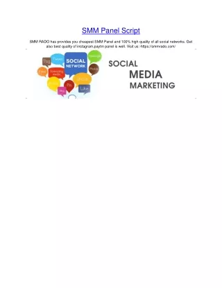 smm panel script