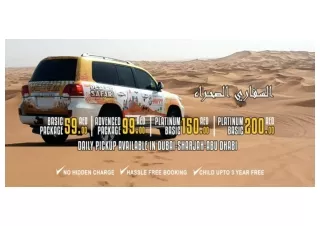 Evening Desert Safari Dubai, Sharjah, Abu Dhabi | Best Tour Deals & Packages