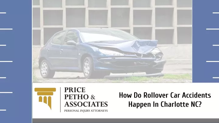 how do rollover car accidents happen in charlotte