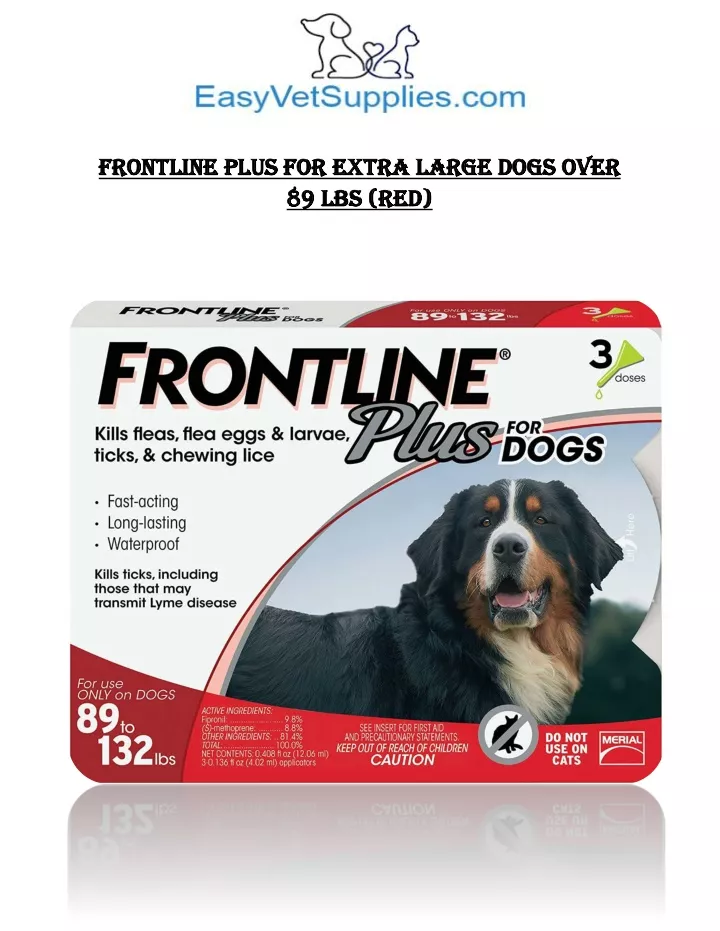 frontline plus for frontline plus for extra large