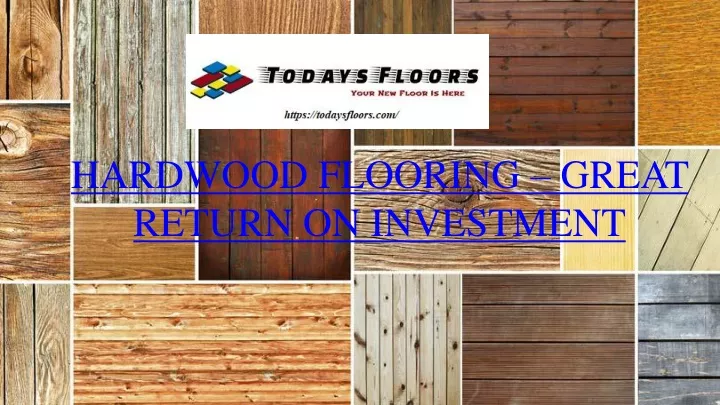 hardwood flooring great return on investment