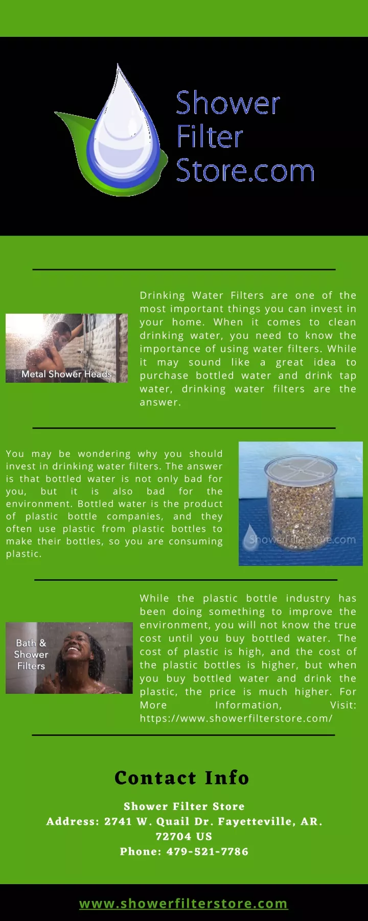 drinking water filters are one of the most