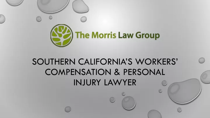 southern california s workers compensation