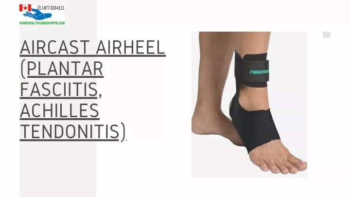 aircast airheel plantar fasciitis achilles