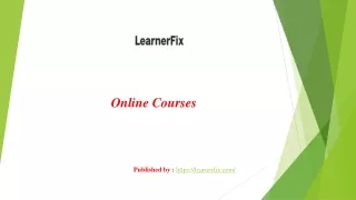 Online Courses