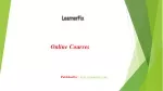 Online Courses - slide 1