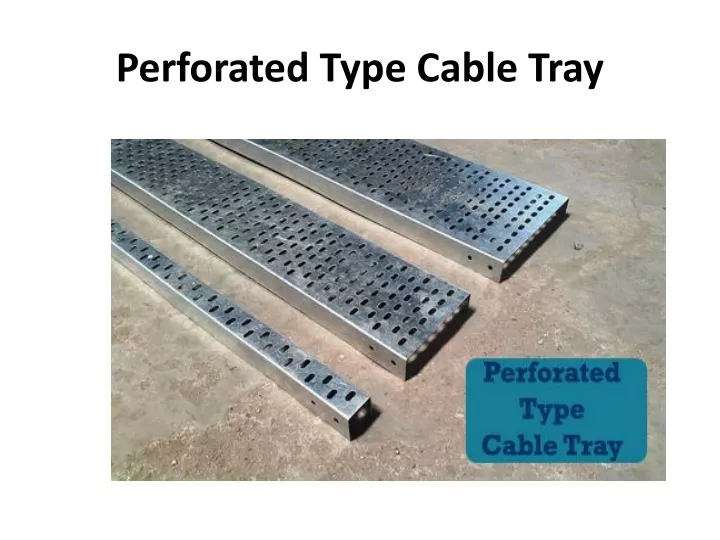 perforated type cable tray