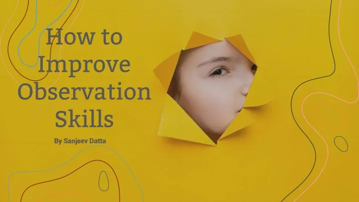 how to improve observation skills