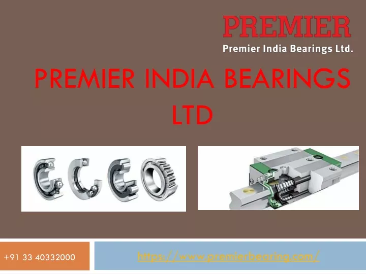 premier india bearings ltd