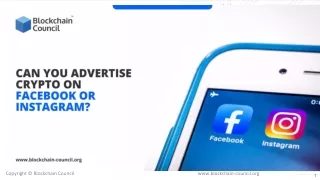Can You Advertise Crypto on Facebook or Instagram?