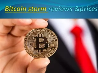 Bitcoin storm reviews &prices