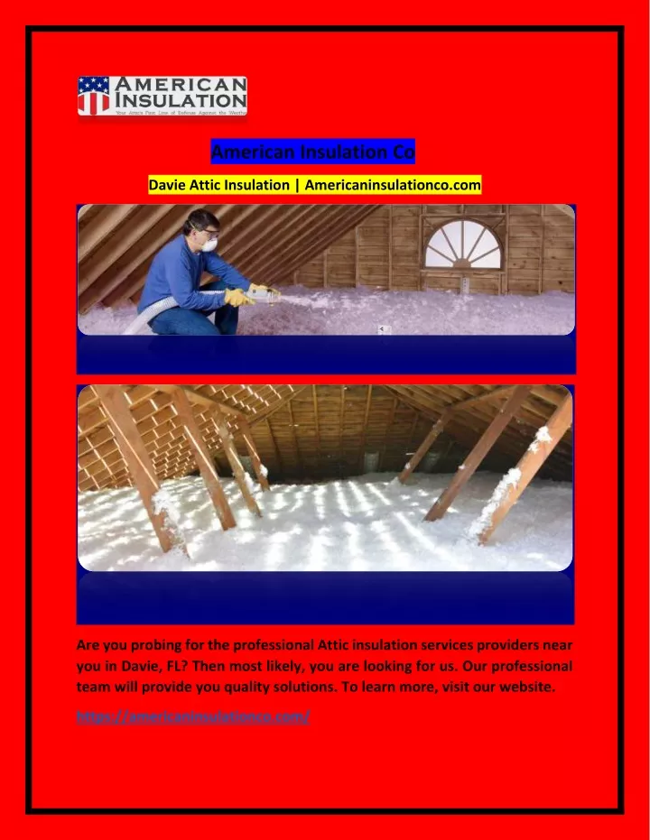 american insulation co davie attic insulation