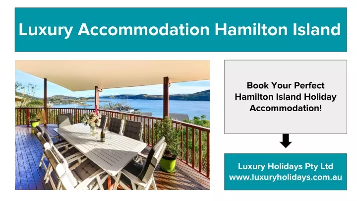luxury accommodation hamilton island