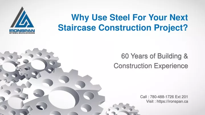 why use steel for your next staircase construction project
