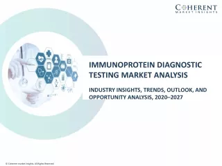 immunoprotein diagnostic testing market analysis