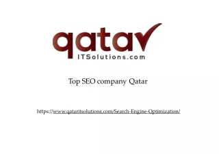 SEO company Qatar