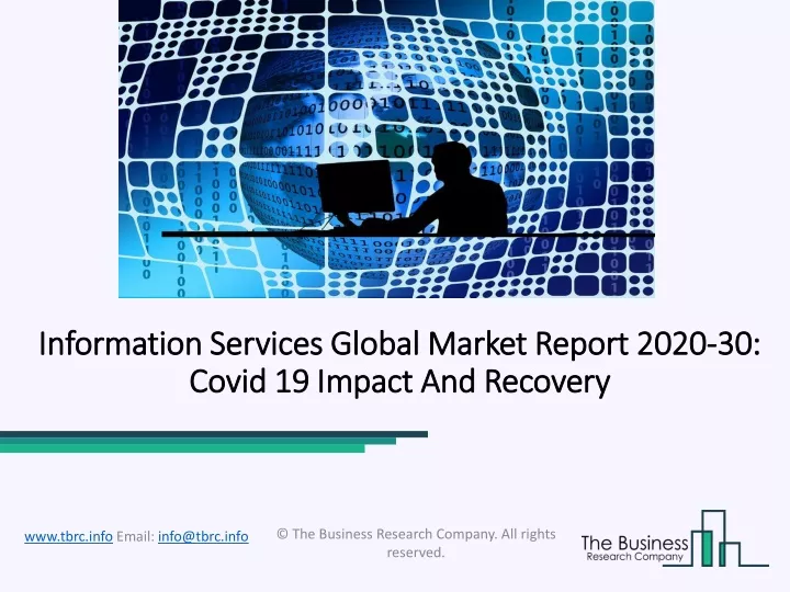 information services global market report 2020 30 covid 19 impact and recovery