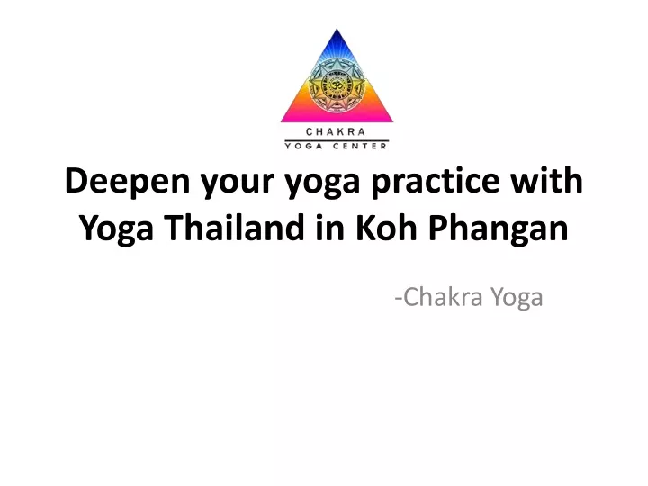 deepen your yoga practice with yoga thailand in koh phangan