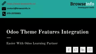 Make Your Odoo Theme Features Integration Easier With Seamless Odoo Learning Partner